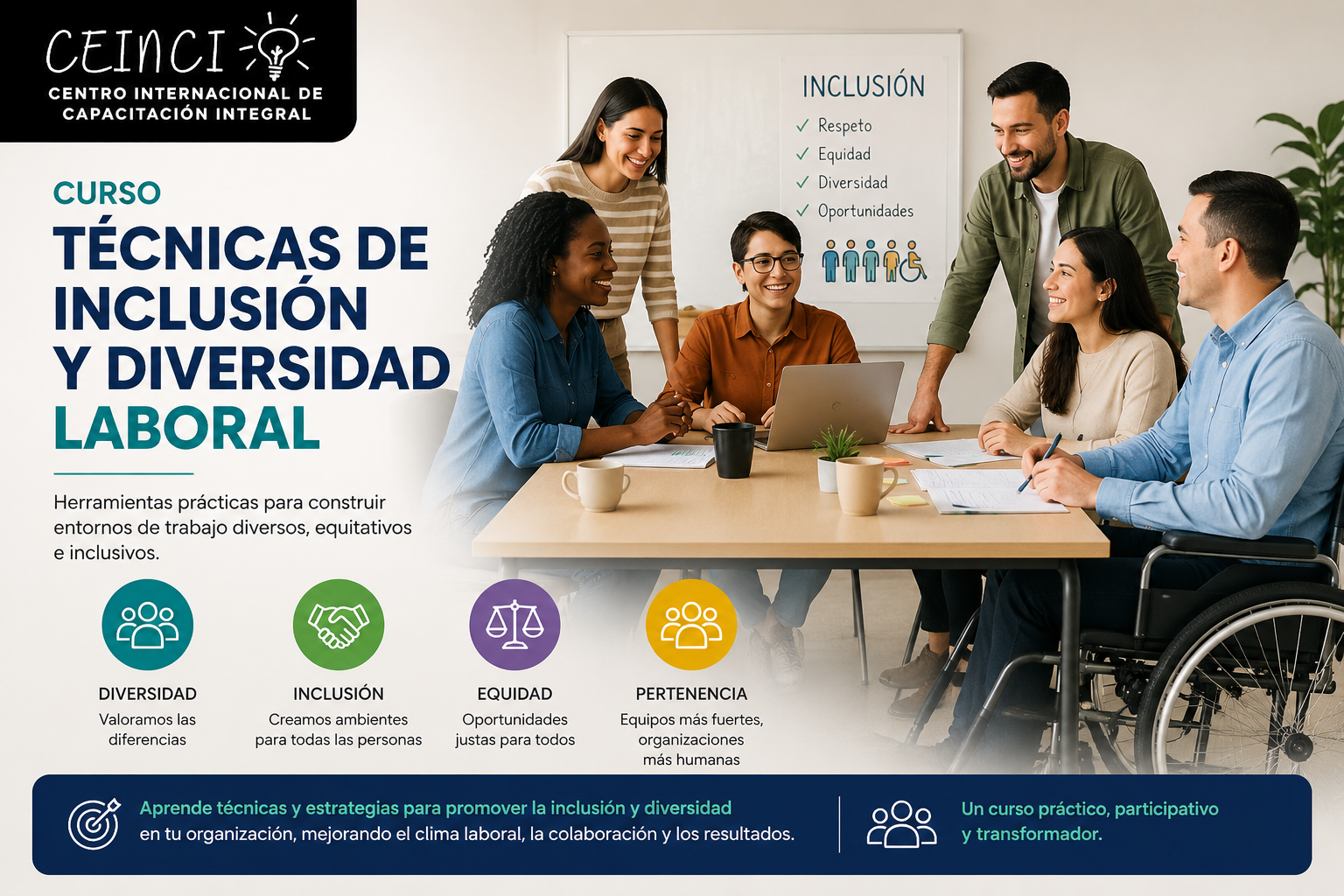 Técnicas de Inclusión y Diversidad Laboral