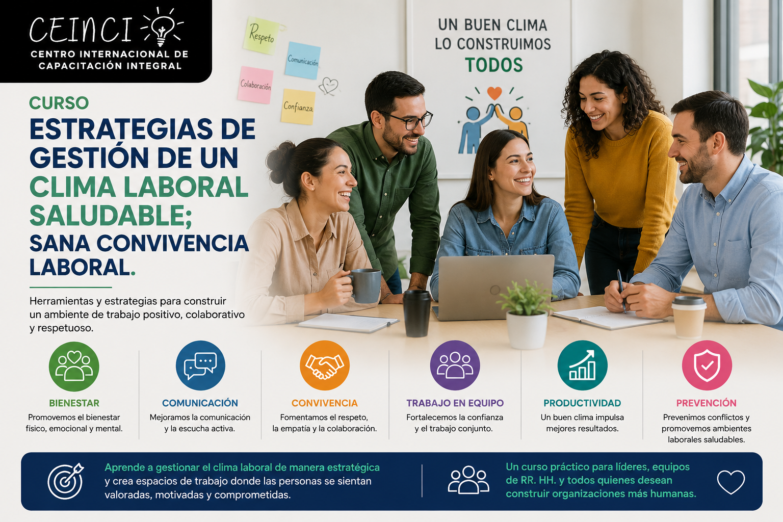Estrategias de Gestión de un Clima Laboral Saludable; Sana Convivencia Laboral